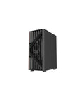 Bangin Walnut Wood Front Panel ATX Mid Tower Gaming PC Case With Tempered Glass Side Panel And Top Mesh For Airflow USB 3.0 And Type-C Front IO Black Steel Build.