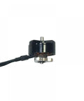 Side view of Ultra Responsive 0802 16000KV Brushless Micro Motor for Tinyhawk II Whoop FPV Racing Drone, compact design.