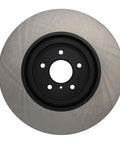 Centric Premium front brake rotor 120.42100 with black hub for Infiniti/Nissan
