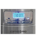 Control panel of Home And Office Euro Style Stainless Steel Coffee Maker With Programmable Controls And Pause Function