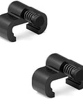 Two Pack Adjustable Barn Door Stopper For 40mm Flat Track Sliding Barn Door Hardware Replacement Heavy Duty Durable Rail Stopper