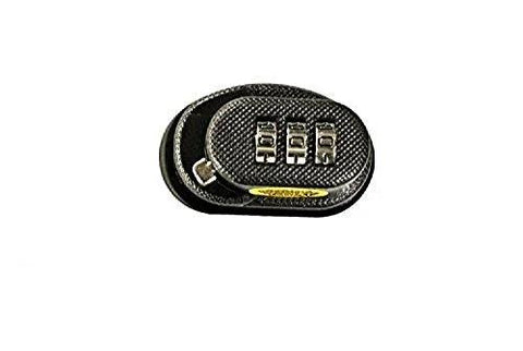 Set Your Own Combination Gun Trigger Lock For Pistols And Rifles Secure Firearm Access with adjustable guard, 3-dial code shown
