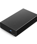 Heavy Hitter Dual Bay Usb 3.0 Hard Drive Enclosure For 2.5 Inch Ssd And Hdd angled view on a white background.