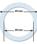 Silicone Replacement Gasket For Moka Pot Stovetop Espresso Makers 3 And 4 Cup 85mm Fits Roma Milano Alpha Capri Amore And Bella BPA Free