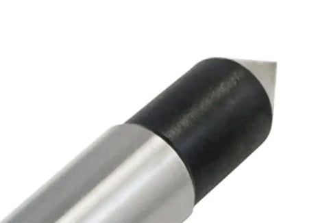 Rock Solid MT3 Morse Taper Lathe Dead Center With Precision 60 Degree Point Five Inch Length Heavy Duty Steel Build Knocks Out Metal Turning Grinding And Custom Machining Jobs