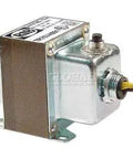 75VA Transformer 120V To 24V With Single Hub Foot Mount And Built In Circuit Breaker, metal casing, industrial use