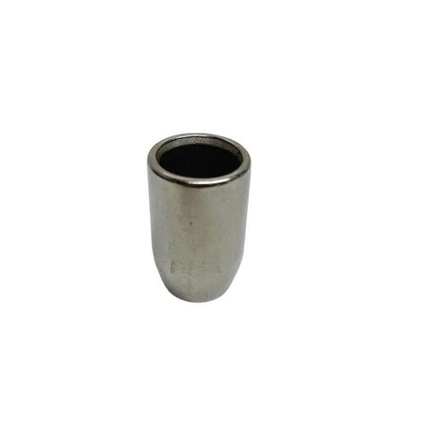 Top Shelf Marine Grade Stainless Steel 316 Flemish Swage Sleeves For Heavy Duty Wire Rope Crimping 4 Piece Kit close-up view.