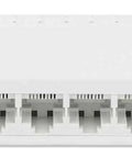 Eight Port Fast Ethernet Desktop Switch For Home Office And Small Networks, Plug And Play Setup with 8x 10/100 Mbps Ports, front view