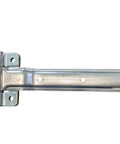 Fold Down Strap Reverse Hinge For Cargo Enclosed Utility Semi Trailers With Tuck Under Design 12 Inch Long By 4.5 Inch Wide Zinc Plated Steel