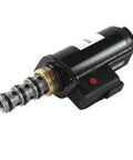Solenoid Valve 1211491 KWE5K31 G24DB30 heavy-duty replacement for excavators and engines, side view