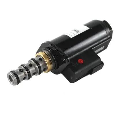Solenoid Valve 1211491 KWE5K31 G24DB30 heavy-duty replacement for excavators and engines, side view