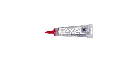 Lexel Clear Sealant 5-Ounce Co-Polymer Rubber Adhesive Caulk That Paints No Mess Scrubbable And Durable Sticks To Wet Surfaces Ultra Clear
