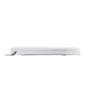 Side view of the Traditional Luxury Elongated Toilet Seat With No Slam Soft Close, Quiet-Close Hinges, Antimicrobial EverClean Surface