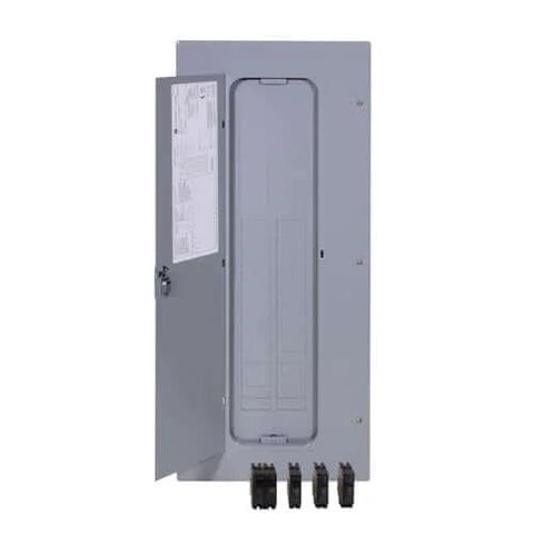 200A Single Load Center, 32 Spaces 64 Circuits, 1-Phase 3-Wire 120/240 VAC Main Lug Panel Convertible to Main Breaker, Copper Bus, NEMA 1 Indoor
