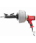 Heavy Duty Sink Machine With Variable Speed And A Corrosion Resistant Leak Proof Drum, featuring 25-foot cable and ergonomic handle.