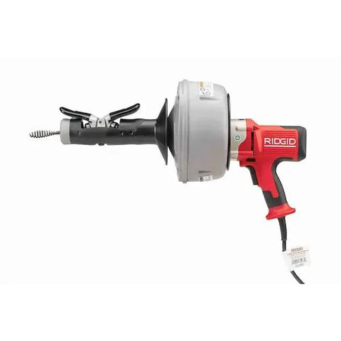 Heavy Duty Sink Machine With Variable Speed And A Corrosion Resistant Leak Proof Drum, featuring 25-foot cable and ergonomic handle.