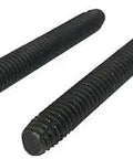Close-up of two 5/16-18 x 3 inch flat head screws from Set Of 200 5/16-18 By 3 Inch Flat Head Trailer Floorboard Deck Screws With T40 Torx Drive Coarse Thread Plain Steel Finish For Durable Marine And Utility Decking