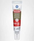 Front view of Advanced Silicone Caulk For Kitchen And Bathroom White 2.8 Fl Oz Tube 1 Pack 100 Percent Waterproof Sealant