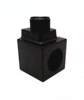 Black 110/120 VAC Solenoid Coil WE6 EW110K4 Hydraulic Valve, 50/60 Hz Replacement Assembly, AC Electromagnet Component