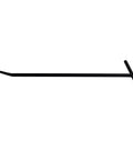 Side view of a black P1TOOLS exhaust spring puller tool, 10 in (25 cm) long with a T-handle and hooked tip.