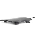 Rear Tow Hook Cover For Chevy Suburban And Tahoe 2015-2020 Primed Black Plastic Replacement GM1129112 23142971 side view
