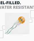 Heavy Duty Presslok Connectors And Splice Terminals 5000 Pack with gel-filled, water-resistant casing and connected wires.