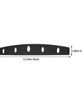 10 Piece Pizza Cutter Edge Guards And Knife Protectors With Half Round Plastic Cover dimensions 13.76 x 1.89 inches