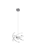 Customizable 23W LED Pendant Light Dope Rotatable Tube Chandelier For Modern Ceiling Fixture With Adjustable Cord And 220V 4000K Natural White Light For Homes