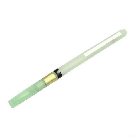 Paste Soldering Pen With Soft Brush Tip For BON-102 Plastic Welding Tool, transparent plastic body, angle view