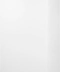 Top Tier 33 Inch Upright Freezer With Built In Icemaker And True No Frost Operation, Holds A Ton At 21 Cubic Feet, Digital Thermostat And Adjustable Shelves For Garage in white with digital display.