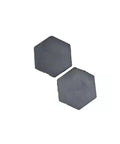 Boron Nitride Ceramic Sheet 50x3mm Hexagonal Plate For Electronics, High Temperature Resistant Insulator, Dielectric Strength, 1 Piece