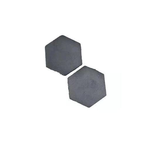 Boron Nitride Ceramic Sheet 50x3mm Hexagonal Plate For Electronics, High Temperature Resistant Insulator, Dielectric Strength, 1 Piece