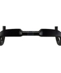 Front view of Carbon Road Bike Drop Bars 400mm 31.8mm UD Matte, Internal Routing, Lightweight 200 To 255g, 119mm Drop 77mm Reach in black red