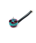 Boss Level Gts V3 0802 1S Brushless Motors For Tiny Whoop And Cinewhoop Drones Sweet Snappy Throttle Response Lightning Speed gold motor with black wires.