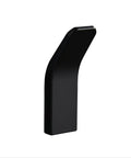 Game Changing Stainless Steel Wall Hooks Self Adhesive Heavy Duty No Drill Bathroom Organizer For Towels And Coats Kitchen Storage Holder Sleek Design Big Time Rust Proof Hanging Rack in matte black.