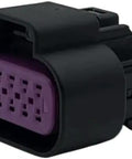 Hit The Water Running With This Mercury Smartcraft 10 Pin Terminator Junction Box Black Can P Resistor OEM 859318t1 Plug And Play Rig Setup Straight Shooter Wiring Fix, showing purple connector.