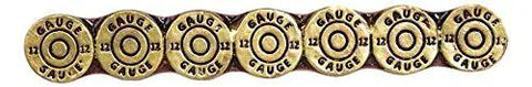 Killer Rustic Western 12 Gauge Shotgun Shell Bar Pulls For Cabinets And Drawers Hella Tough Ammo Casing Hardware pack of four.