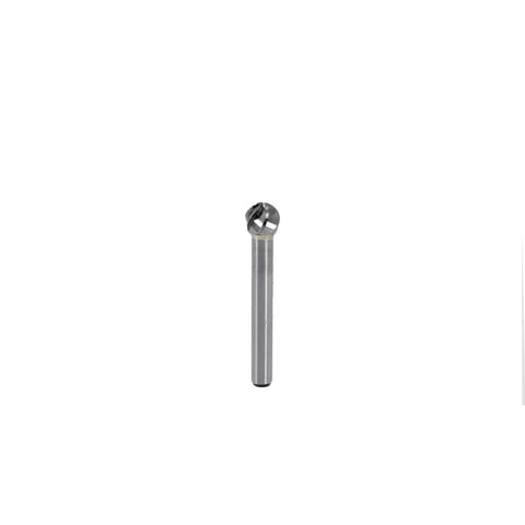 4 Pack Carbide Burr Set 1/4 Inch Shank Aluminum Rotary Files For Die Grinder And Engraving - Pro Grade Single Cut Bits For Aluminum And Nonferrous Metals, Includes SA-3NF SC-3NF SD-3NF SF-3NF Heads In A Plastic Case