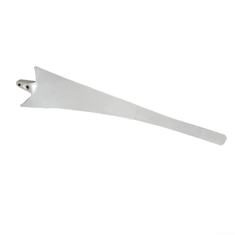 580mm Wind Turbine Blade Accessory Kit FRP White High Strength Carbon Fiber Nylon Lightweight Replacement For Wind Power Efficient