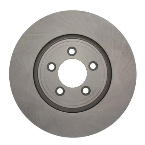 Front brake rotor, Centric C-Tek, five-lug pattern, metallic disc
