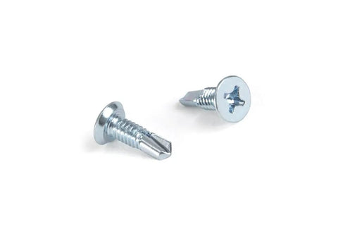 Badass Replacement Screws For 440 Series Continuous Door Hinges Satin Anodized Finish With Heavy Duty Steel Kit close-up view of screws
