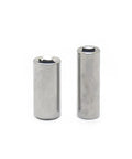 TorSor 1/4 square to 1/4 hex adapter sleeves, metal cylindrical magnetic holders, 2 pieces