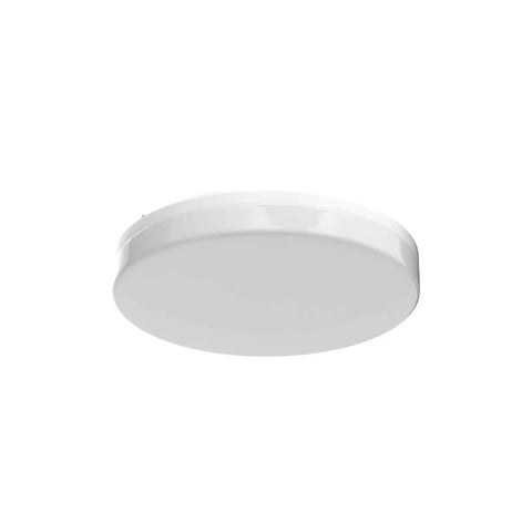 Sleek Dope Flush Mount LED Ceiling Light 15W 1250 Lumen 3000K Soft Warm White, low profile design, white finish