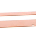 Side view of Genuine Throat Plate Insert 089290001183 For R4513 10 Inch Table Saw OEM Replacement pro grade durable alloy.