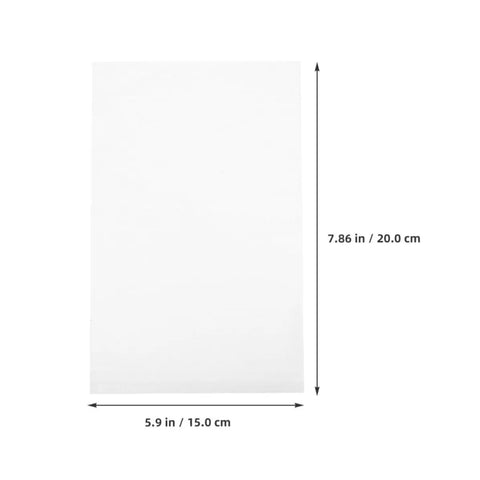 200 Pack White EPE Foam Packing Pouches For Moving And Mailing Parcels dimensions
