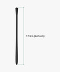 Heavy Duty Flexible Twist Mount For Indoor And Outdoor Security Cameras in black, 17.5 inches tall, designed for easy camera setup.