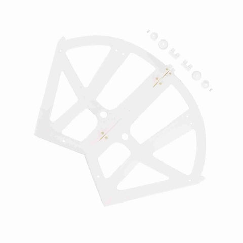 Closet Shoe Rack Hinges For Smooth Open And Close Easy Assembly ABS Drawer Cabinet Hardware with two-layer hollow design