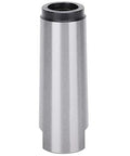 Taper sleeve reducing adapter for lathe MT4–MT2, silver metal
