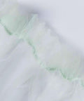 Close-up of white Flower Wrapping Mesh Paper For Bouquets And Gifts Floral Packaging Paper 13.78 By 31.49 Inches