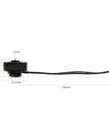 Side view of Four Pack Of 2105.5 Brushless Motors With 3450KV And 2650KV For 3S 4S Drones, showing measurements and 1.5mm shaft.